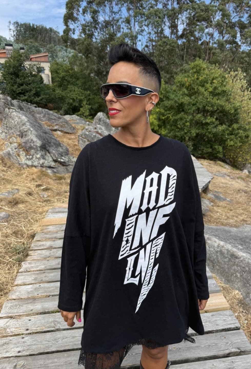 CAMISETA/VESTIDO RAYO MAD INFLUENCE - Imagen 4