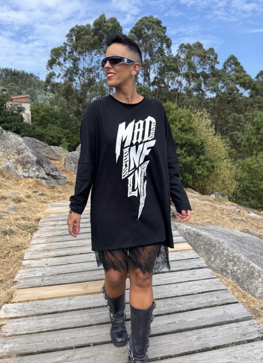 CAMISETA/VESTIDO RAYO MAD INFLUENCE - Imagen 6