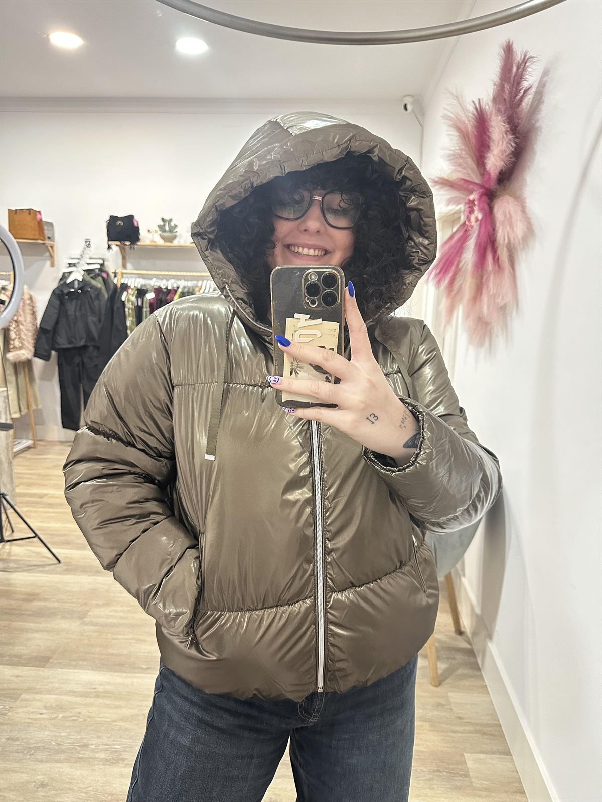 CAZADORA ACOLCHADA KAKI - Imagen 5