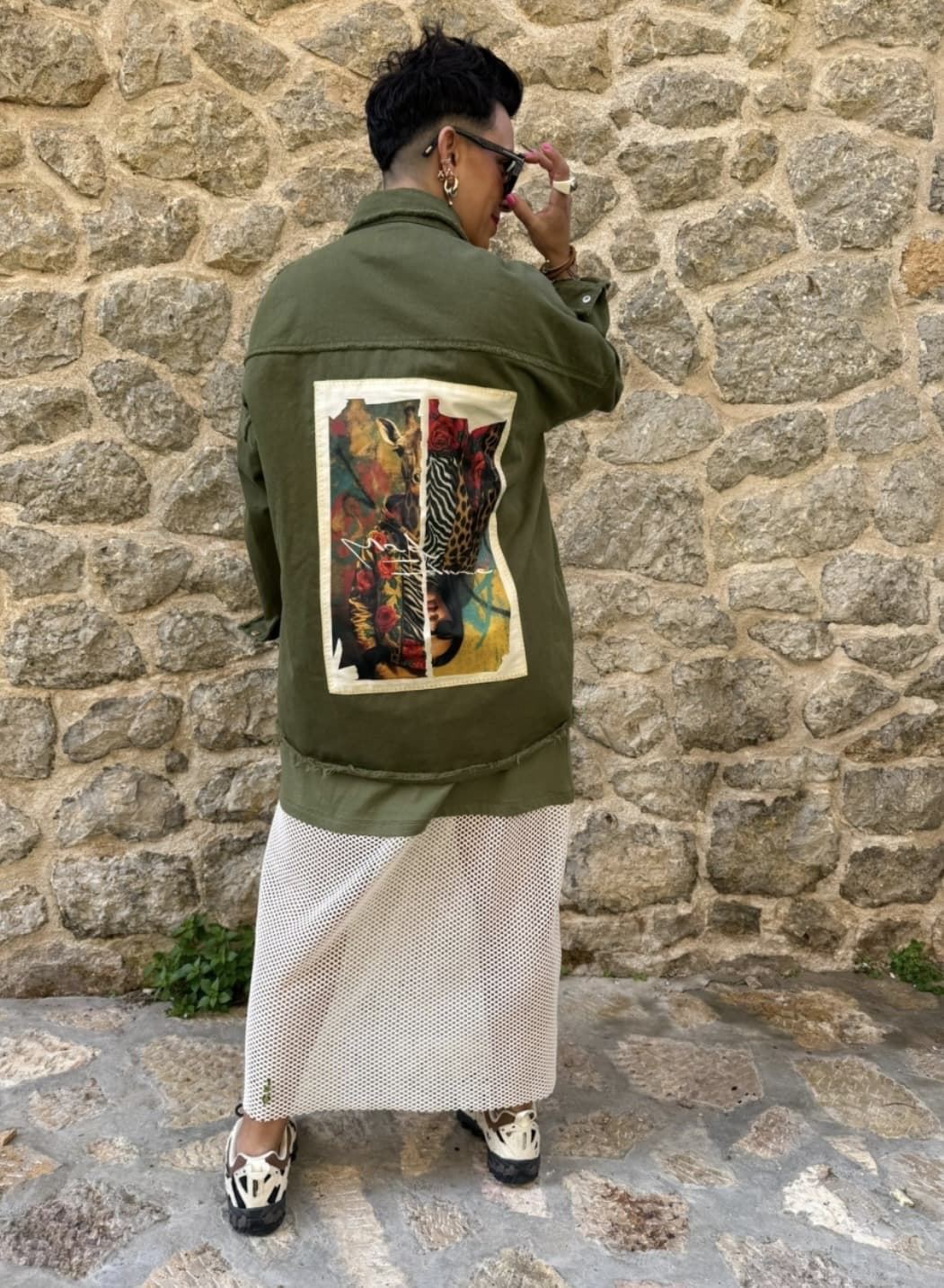 CAZADORA DUAL VERDE MAD INFLUENCE - Imagen 1