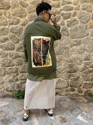 CAZADORA DUAL VERDE MAD INFLUENCE - Imagen 1