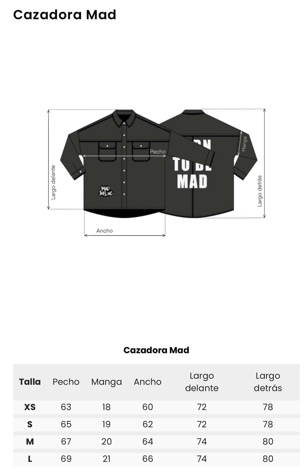 CAZADORA MAD INFLUENCE - Imagen 7