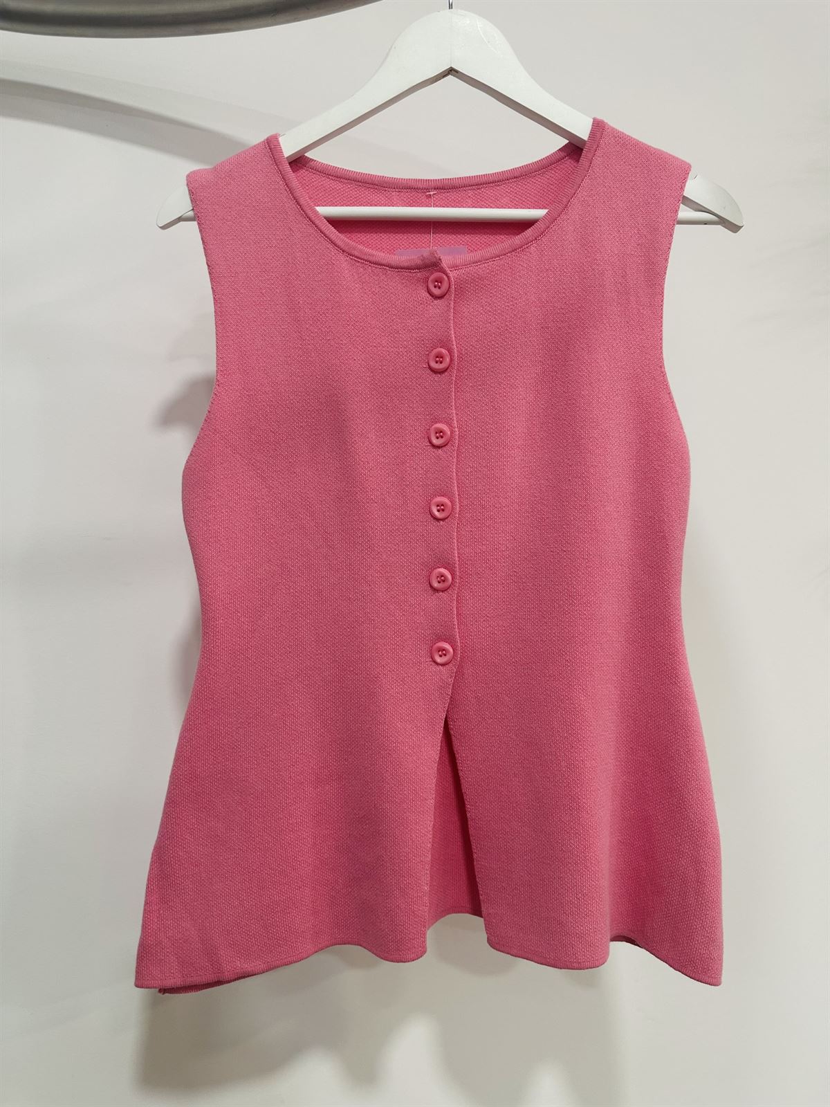 CHALECO PUNTO ROSA - Imagen 3