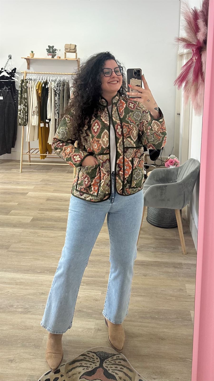 CHAQUETA GUATEADA SAMAI - Imagen 2