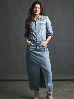 FALDA DENIM ANABEL LEE - Imagen 1