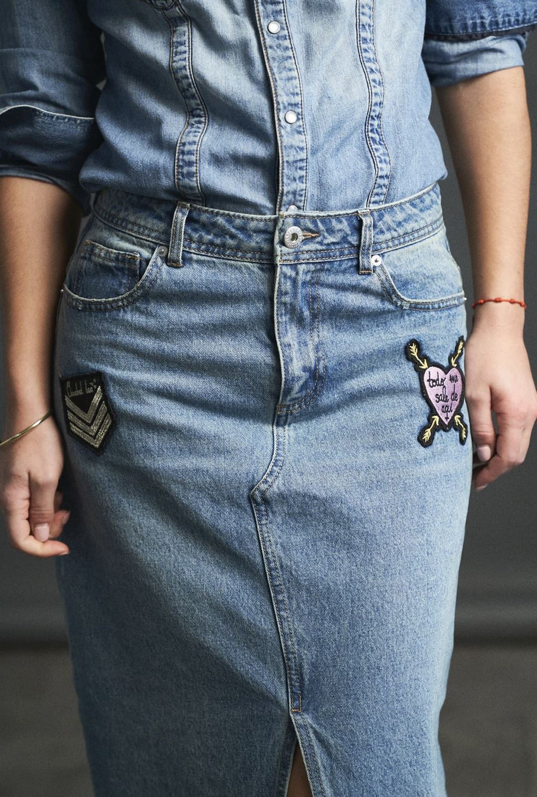 FALDA DENIM ANABEL LEE - Imagen 5