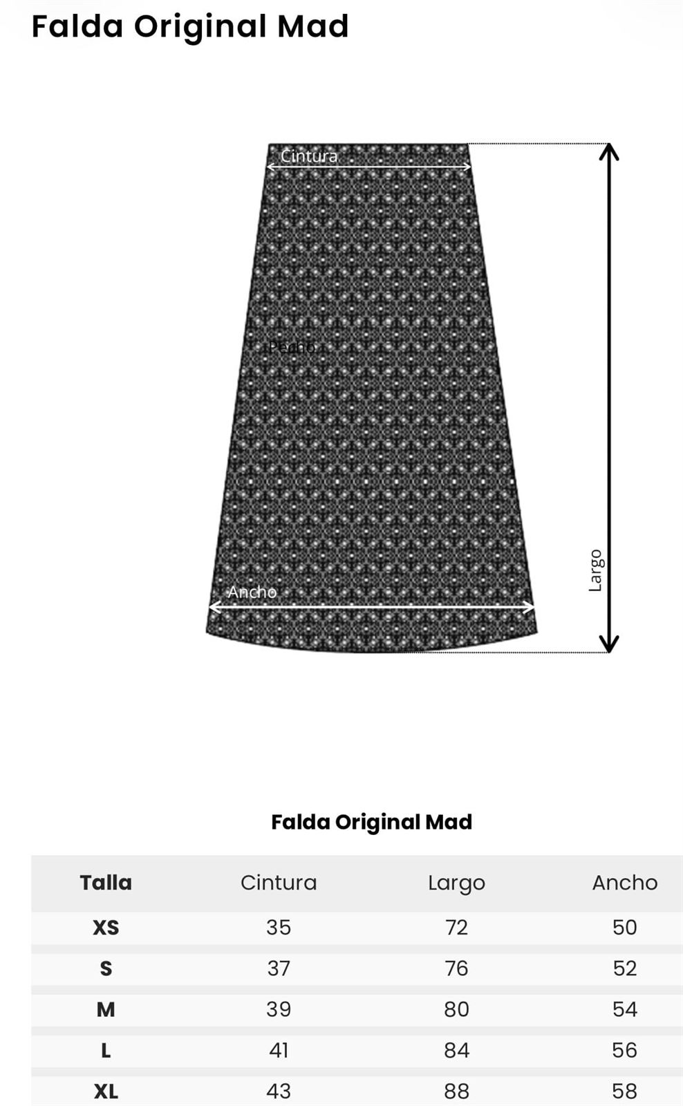 FALDA ORIGINAL MAD INFLUENCE - Imagen 5