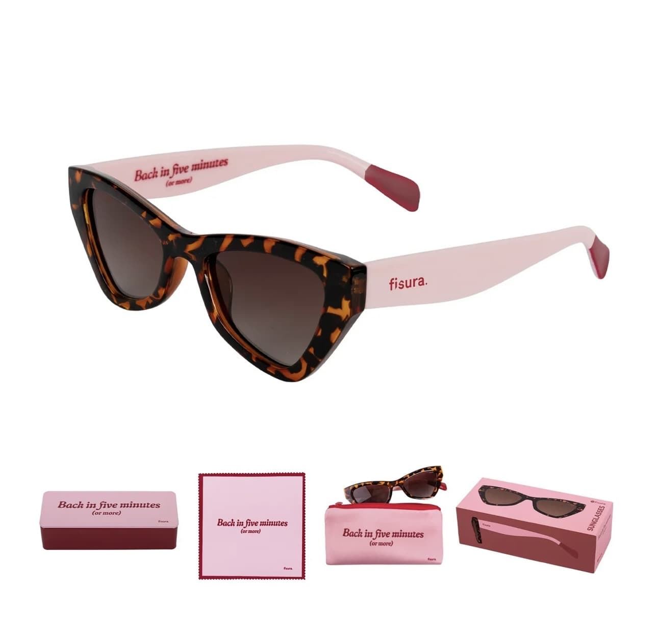 GAFAS DE SOL “BACK IN FIVE MINUTES” FISURA - Imagen 1