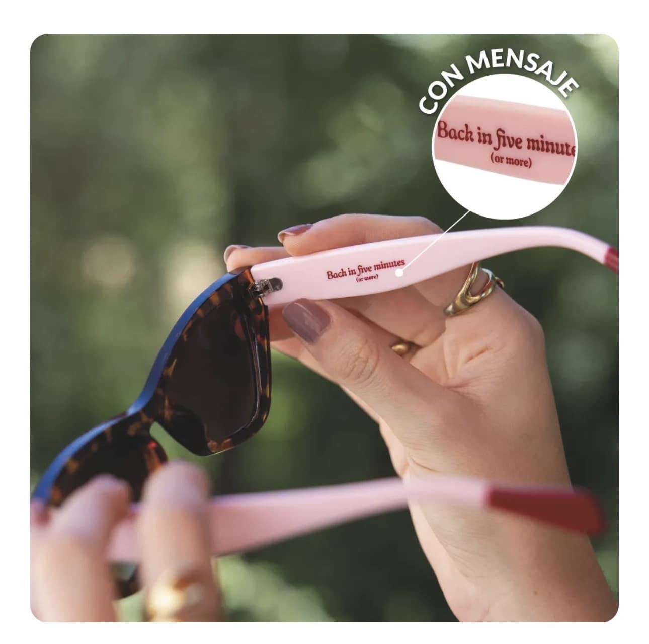 GAFAS DE SOL “BACK IN FIVE MINUTES” FISURA - Imagen 3