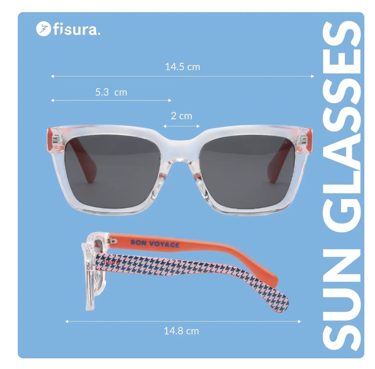 GAFAS DE SOL “BON VOYAGE” FISURA - Imagen 6