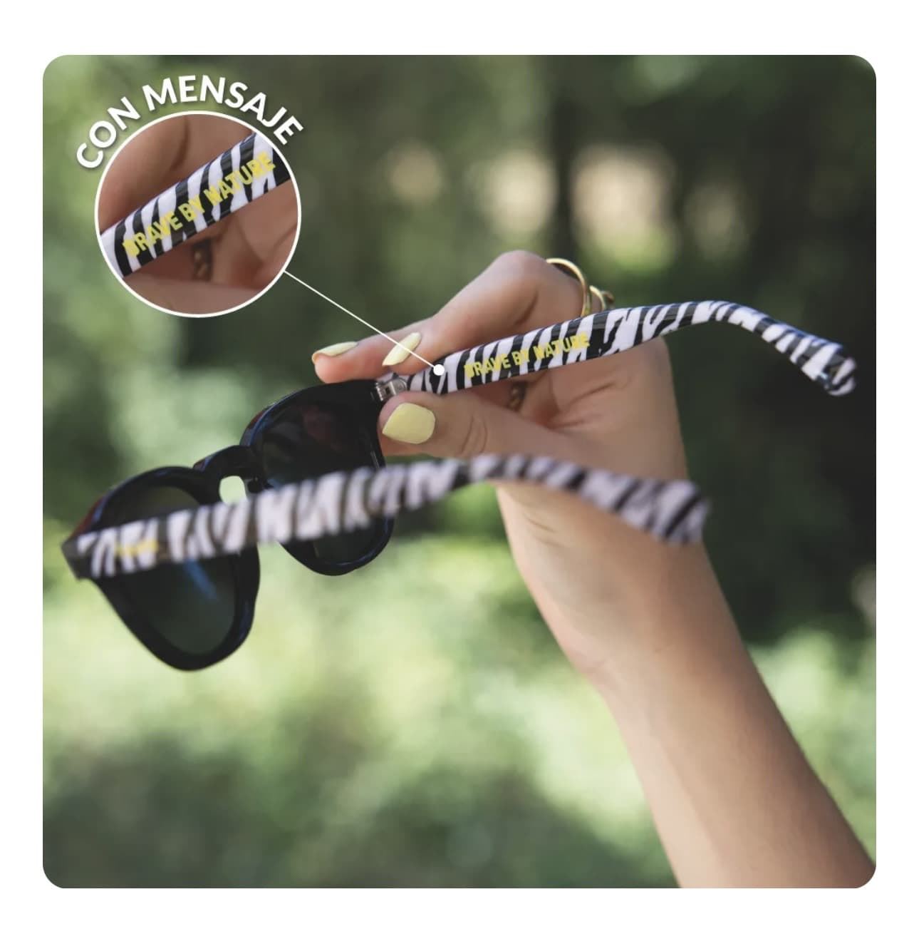GAFAS DE SOL “BRAVE BY NATURE” FISURA - Imagen 3