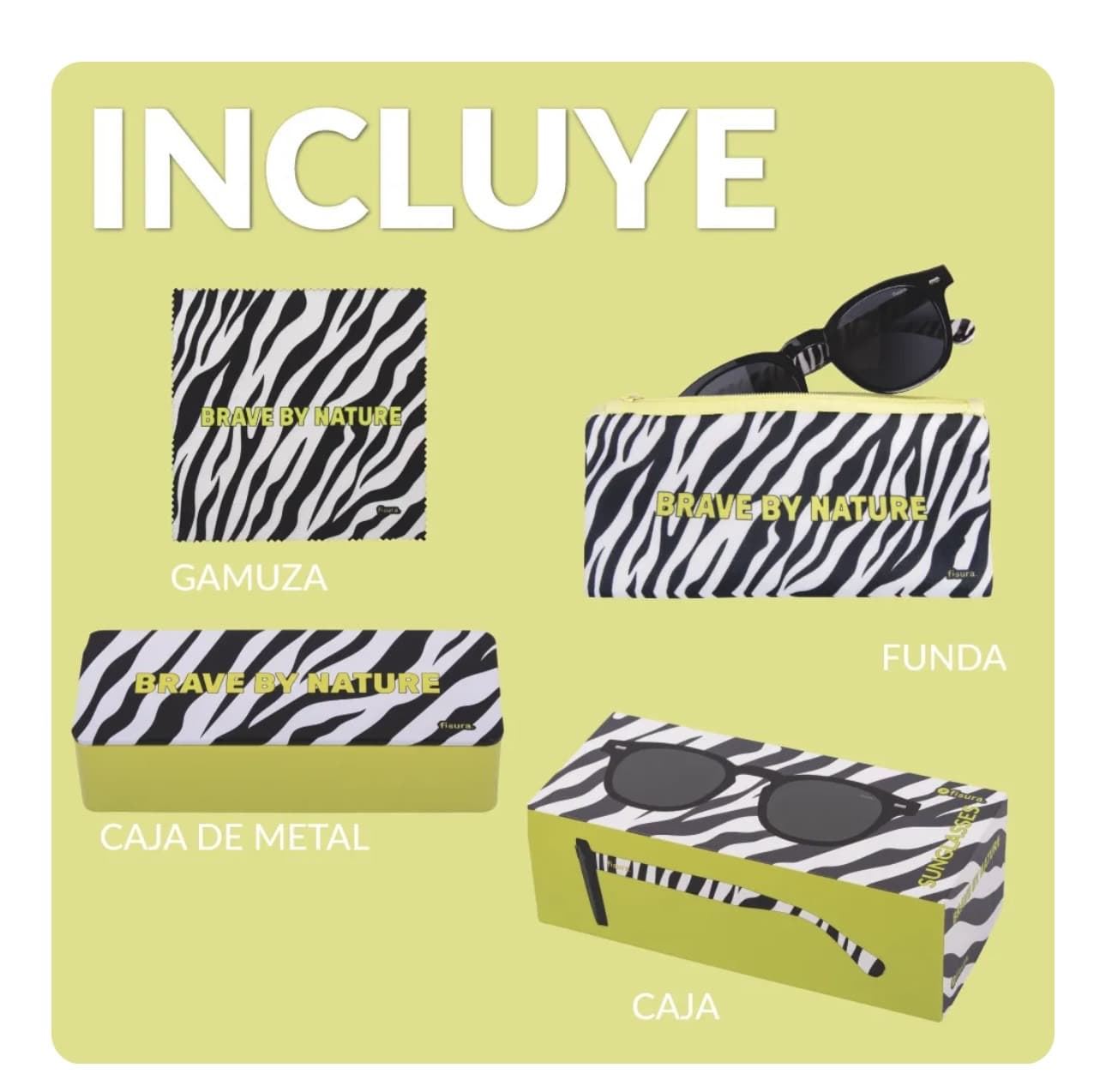 GAFAS DE SOL “BRAVE BY NATURE” FISURA - Imagen 4