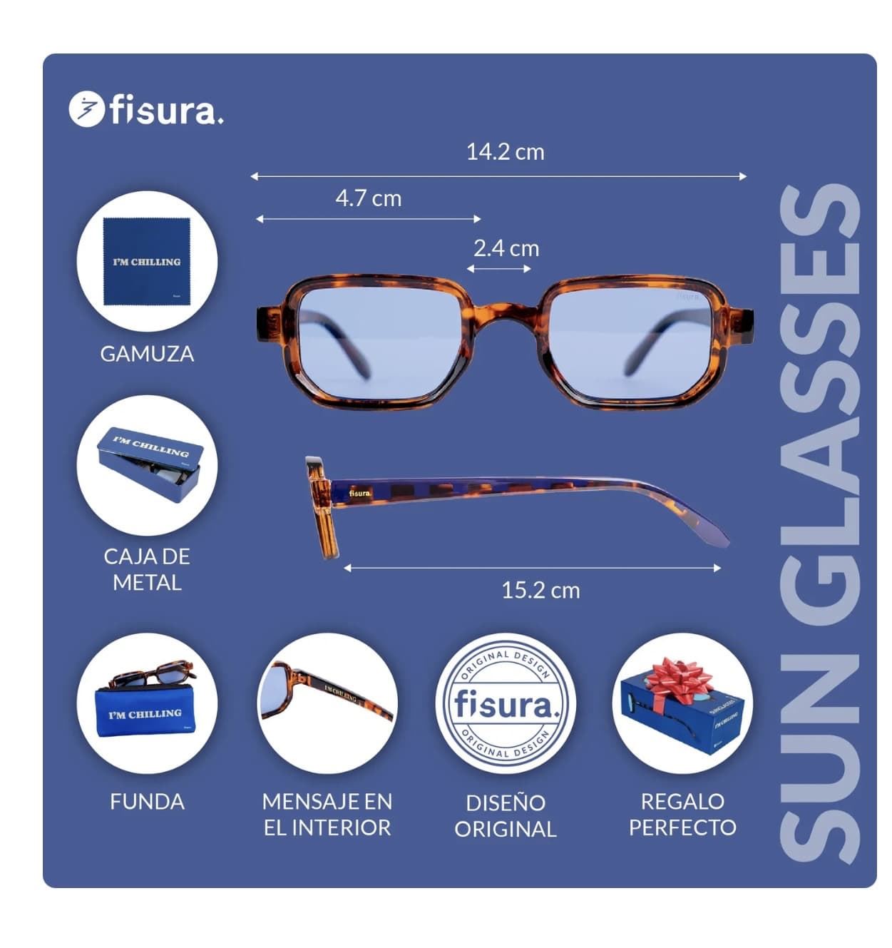 GAFAS DE SOL “I’M CHILLING” FISURA - Imagen 5