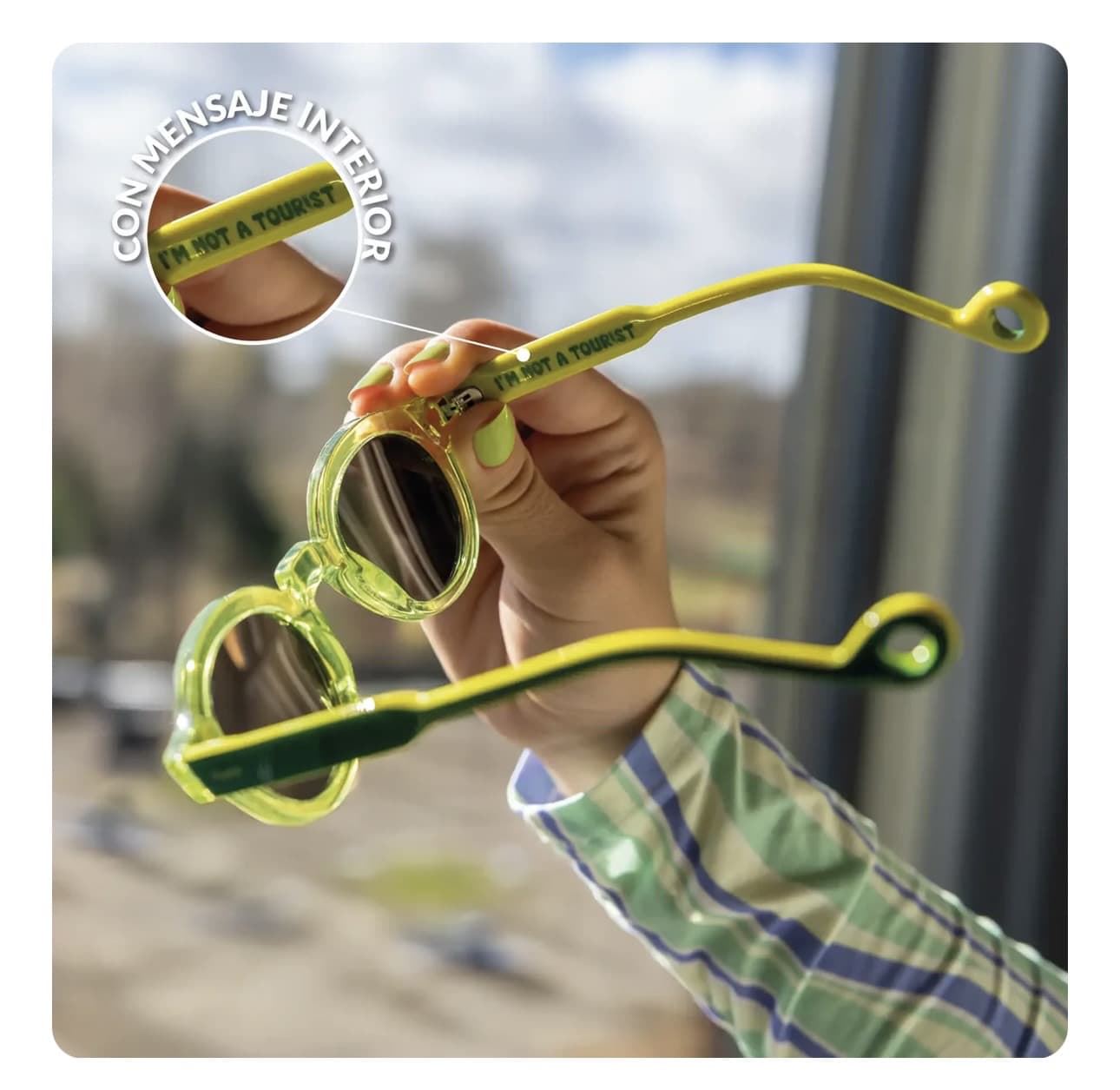 GAFAS DE SOL “I’M NOT A TOURIST” FISURA - Imagen 4
