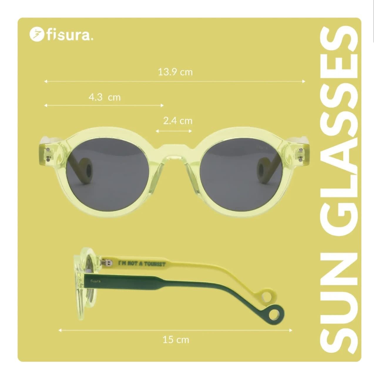 GAFAS DE SOL “I’M NOT A TOURIST” FISURA - Imagen 6