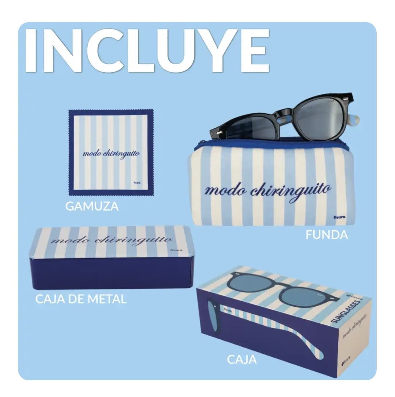 GAFAS DE SOL “MODO CHIRINGUITO” FISURA - Imagen 6