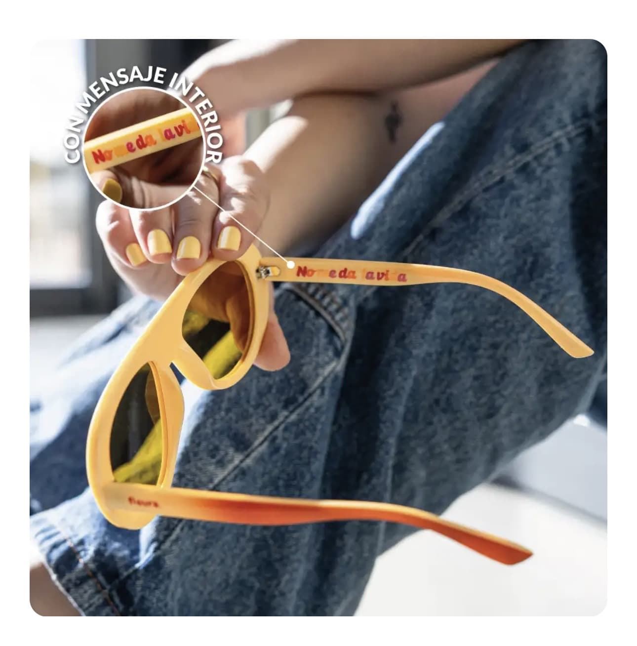 GAFAS DE SOL “NO ME DA LA VIDA” FISURA - Imagen 5