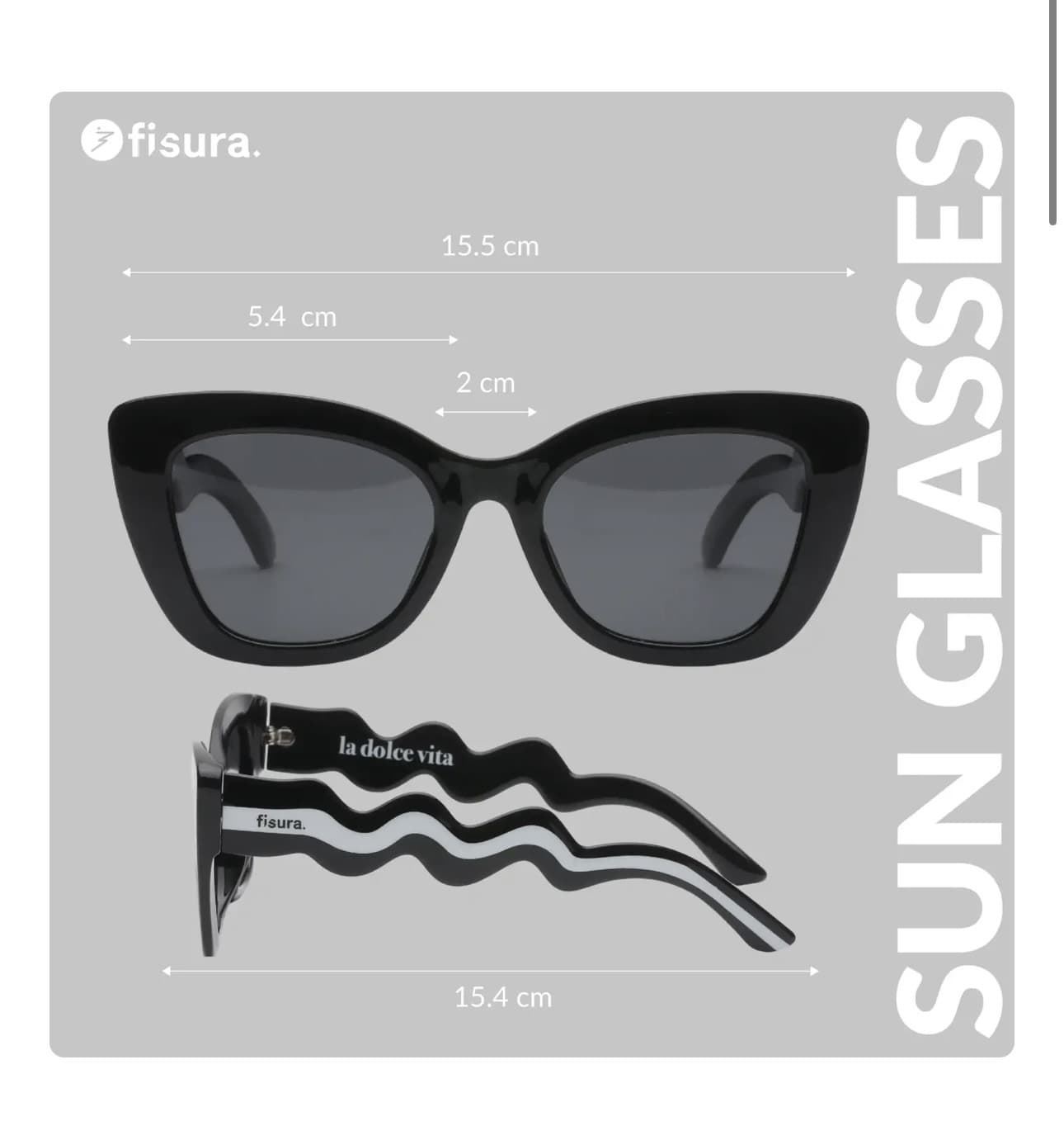 GAFAS DE SOL ONDAS “LA DOLCE VITA” - Imagen 6