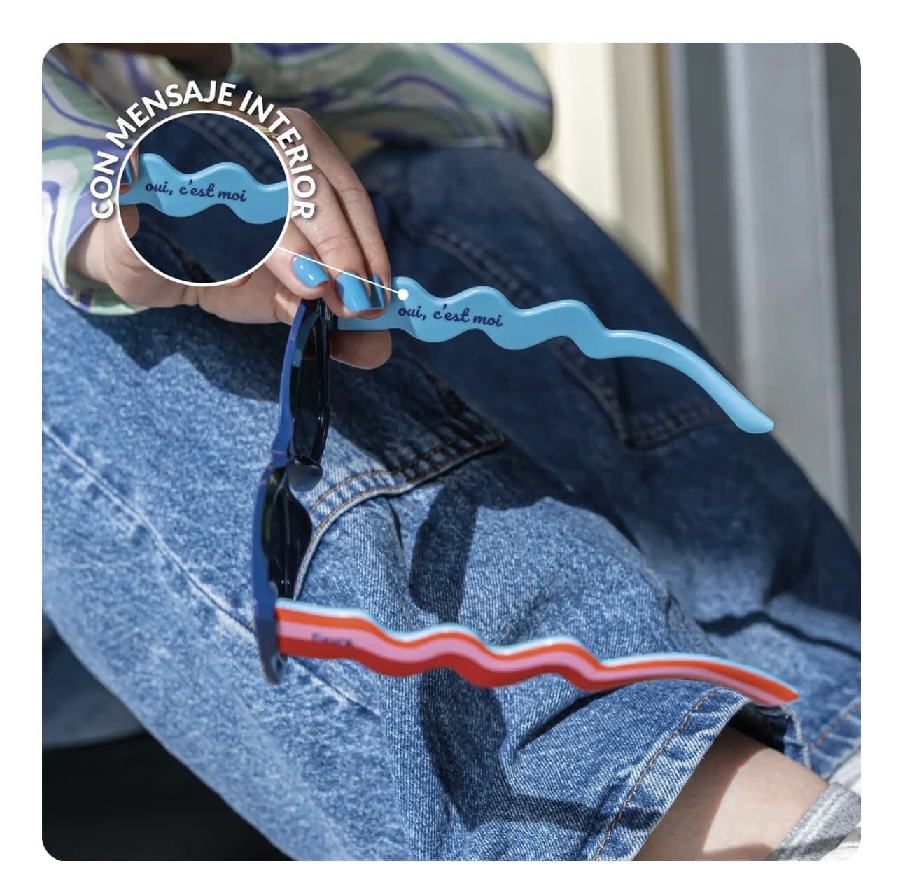 GAFAS DE SOL ONDAS “OUI C’EST MOI” FISURA - Imagen 4