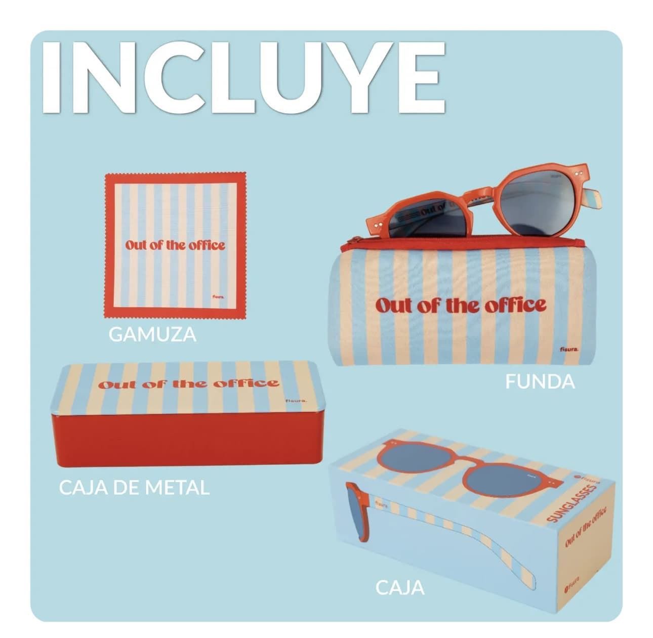 GAFAS DE SOL “OUT OFF THE OFFICE” FISURA - Imagen 6