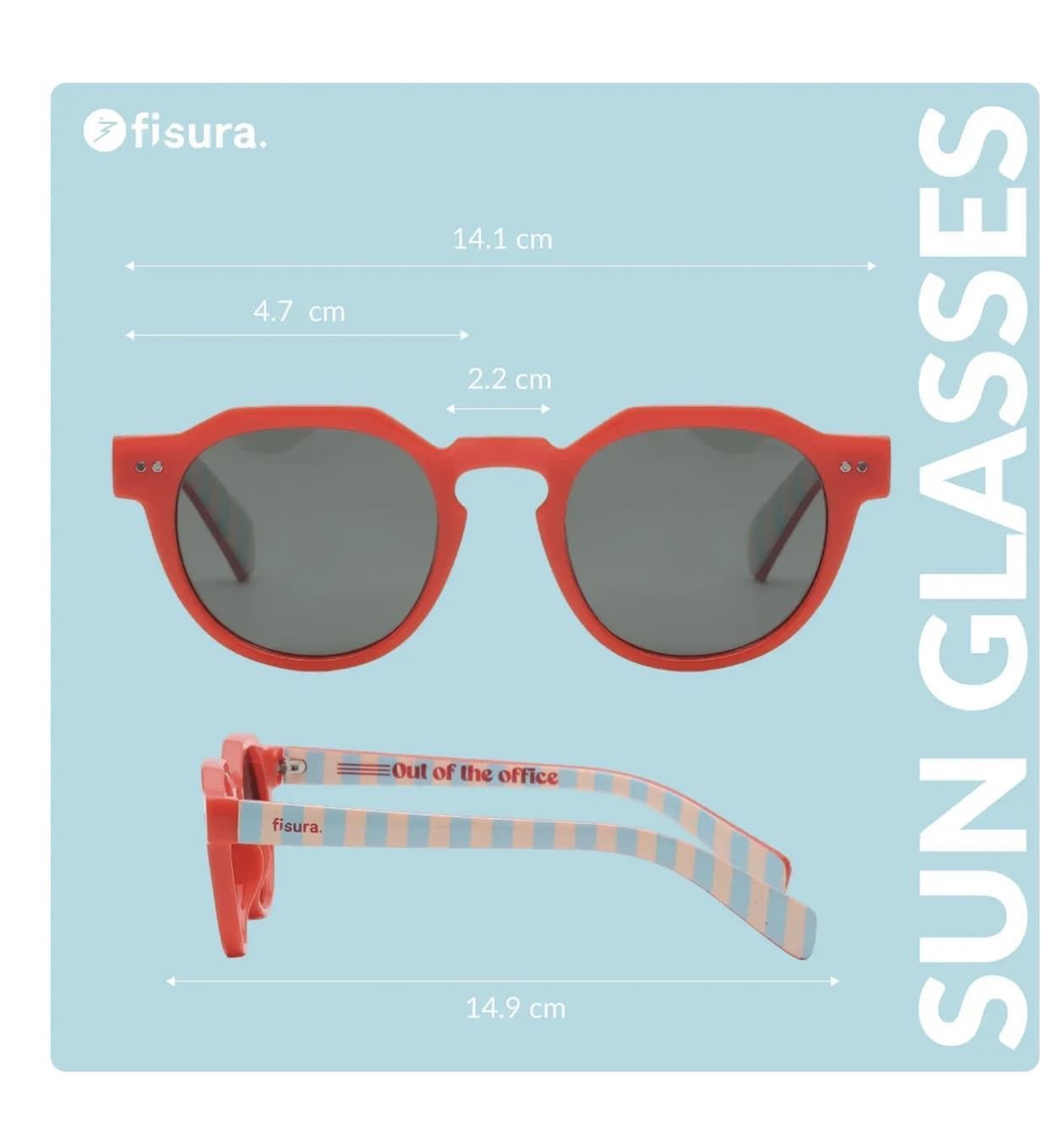 GAFAS DE SOL “OUT OFF THE OFFICE” FISURA - Imagen 7
