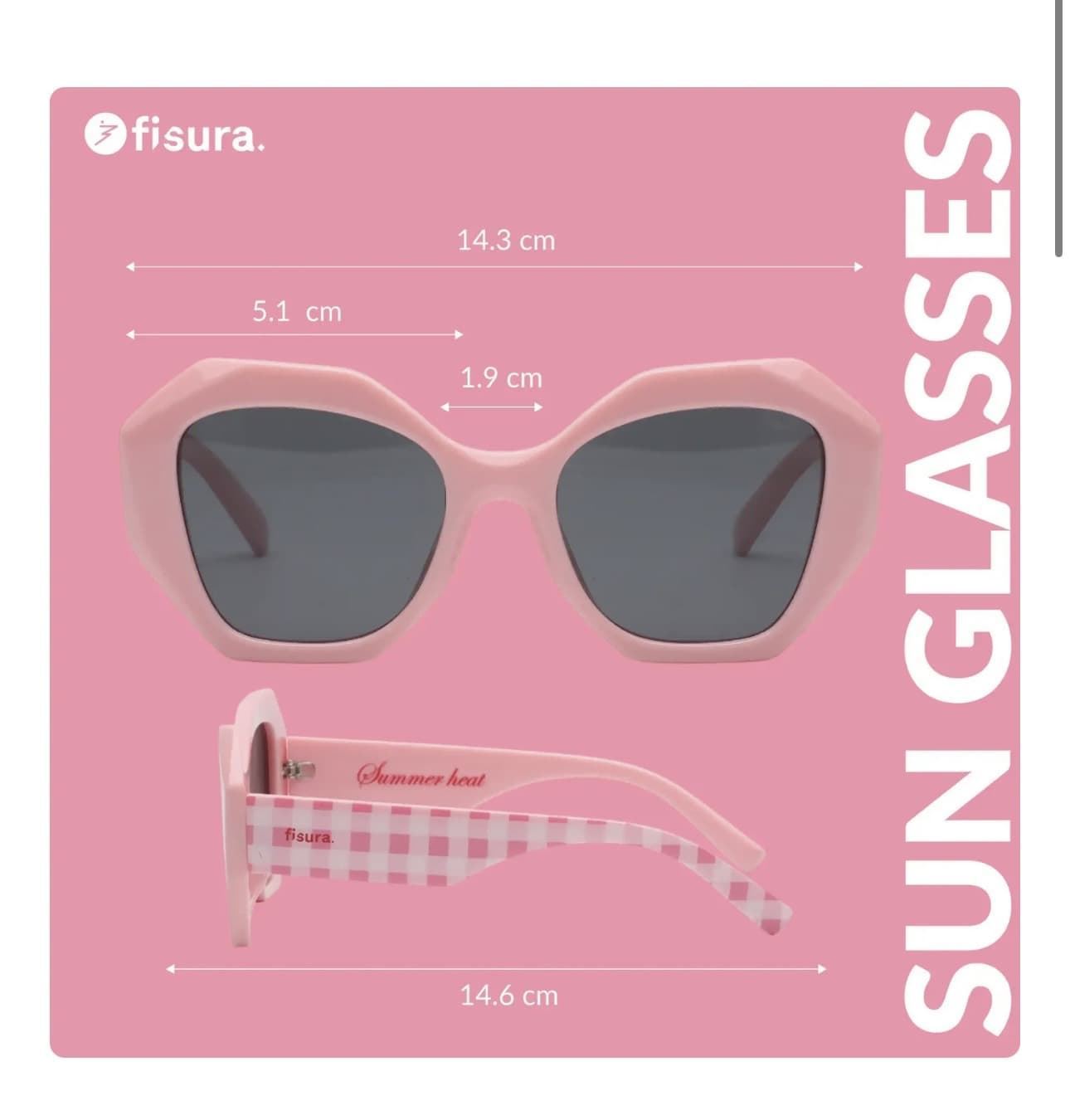 GAFAS DE SOL “SUMMER HEAT” FISURA - Imagen 6