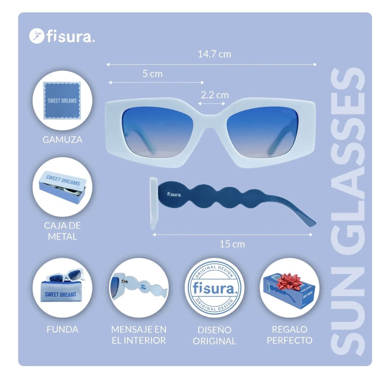 GAFAS DE SOL “SWEET DREAMS” FISURA - Imagen 4