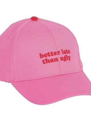 GORRA “BETTER LATE THAN UGLY” FISURA - Imagen 1