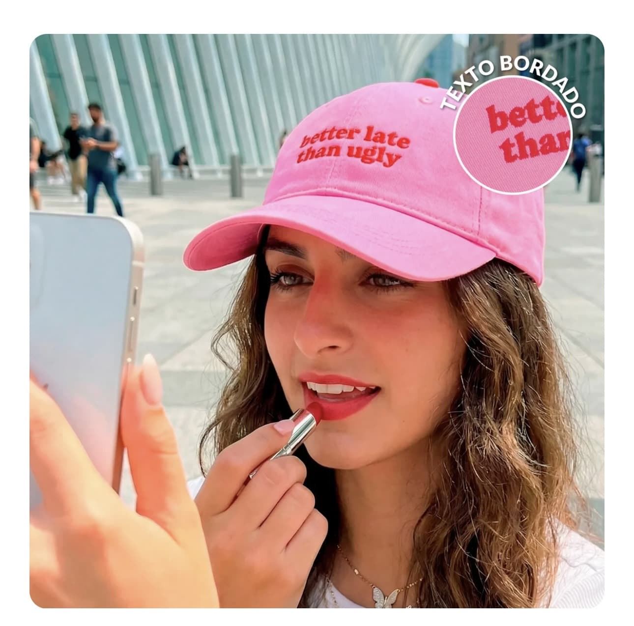 GORRA “BETTER LATE THAN UGLY” FISURA - Imagen 3