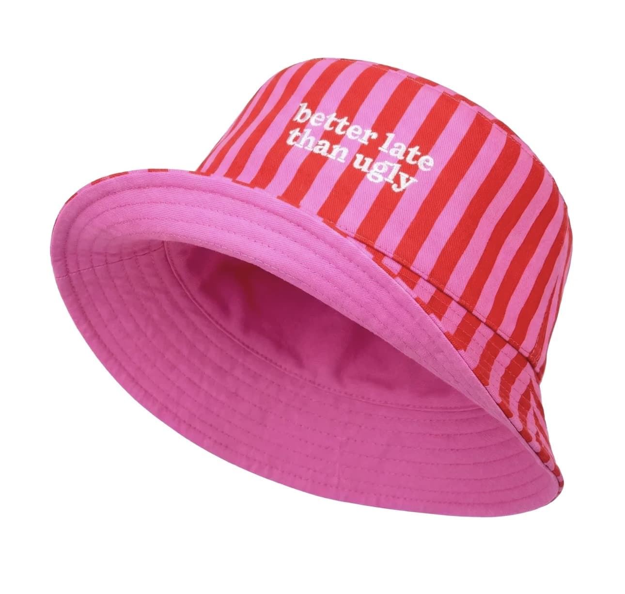 GORRO PESCADOR “BETTER LATE THAN UGLY” FISURA - Imagen 1
