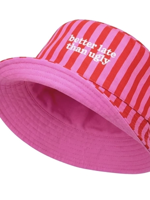 GORRO PESCADOR “BETTER LATE THAN UGLY” FISURA - Imagen 1