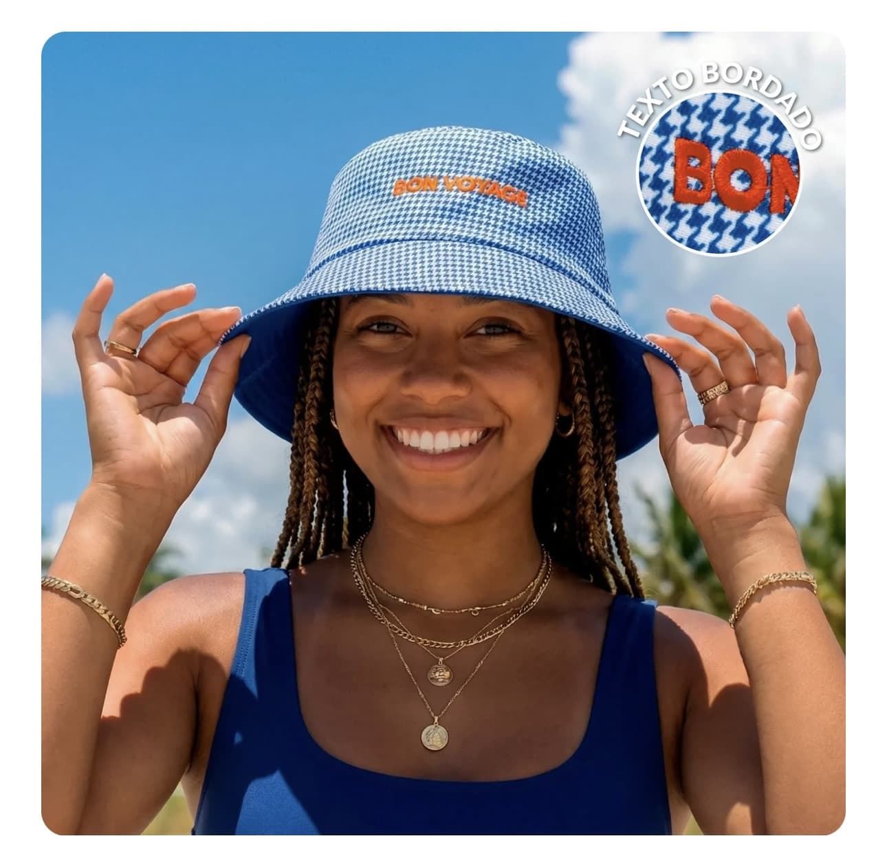 GORRO PESCADOR “BON VOYAGE” FISURA - Imagen 4