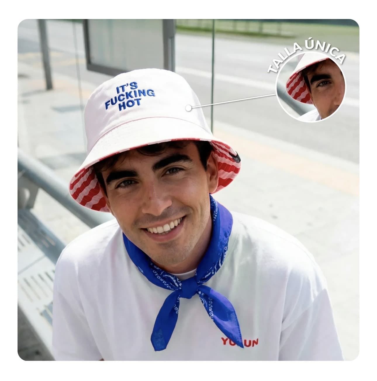 GORRO PESCADOR “IT’S FUCKING HOT” FISURA - Imagen 4