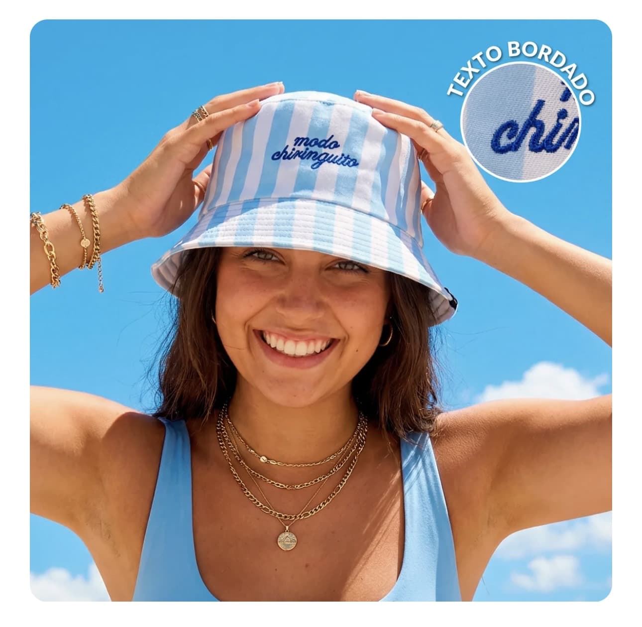 GORRO PESCADOR “MODO CHIRINGUITO” FISURA - Imagen 3