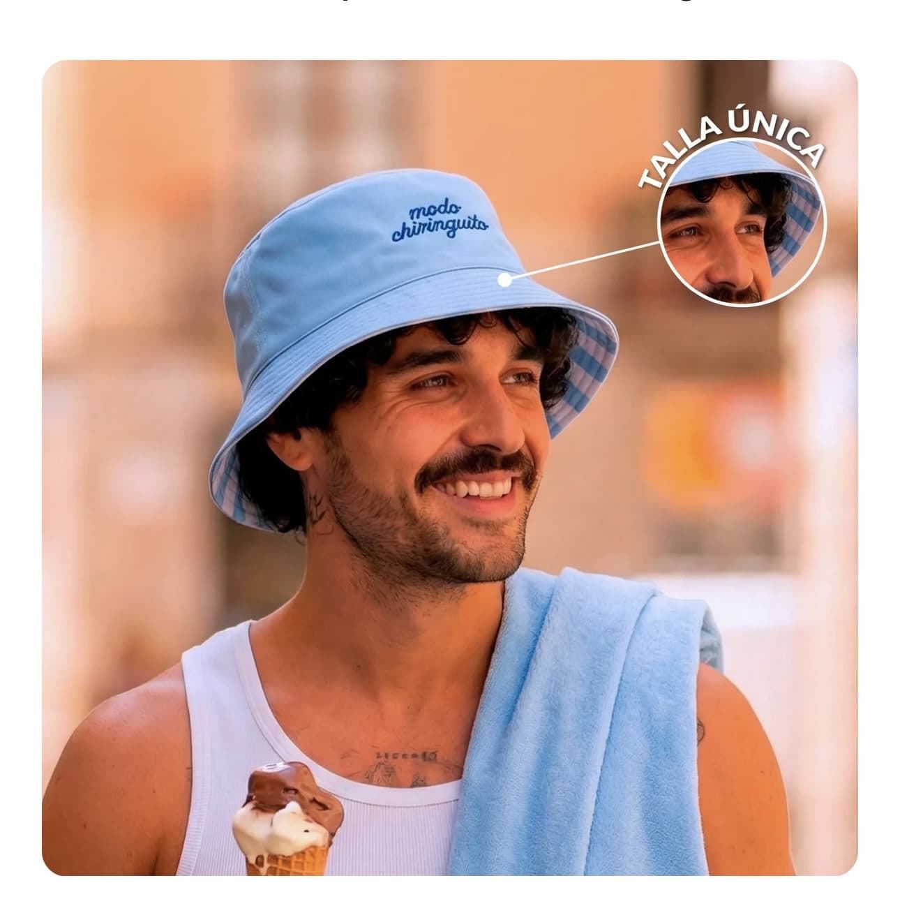 GORRO PESCADOR “MODO CHIRINGUITO” FISURA - Imagen 4