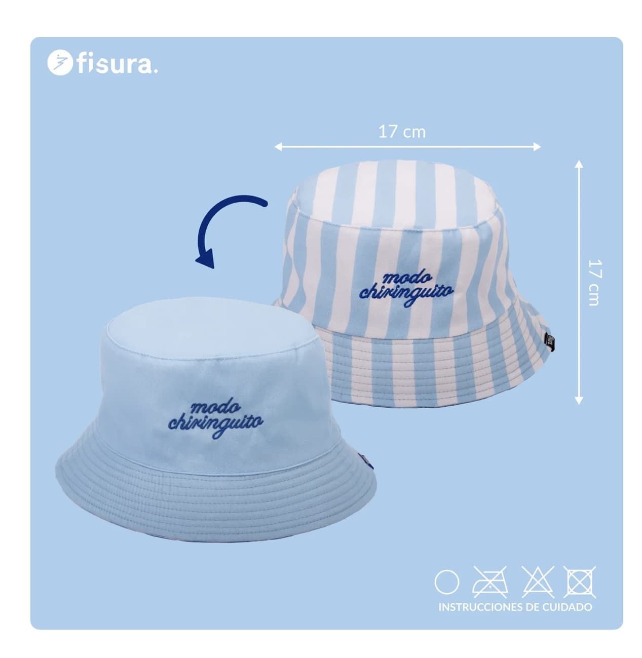 GORRO PESCADOR “MODO CHIRINGUITO” FISURA - Imagen 5