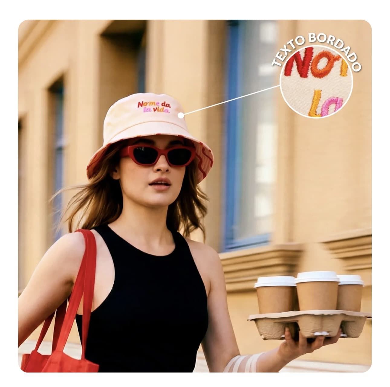 GORRO PESCADOR “NO ME DA LA VIDA” FISURA - Imagen 3