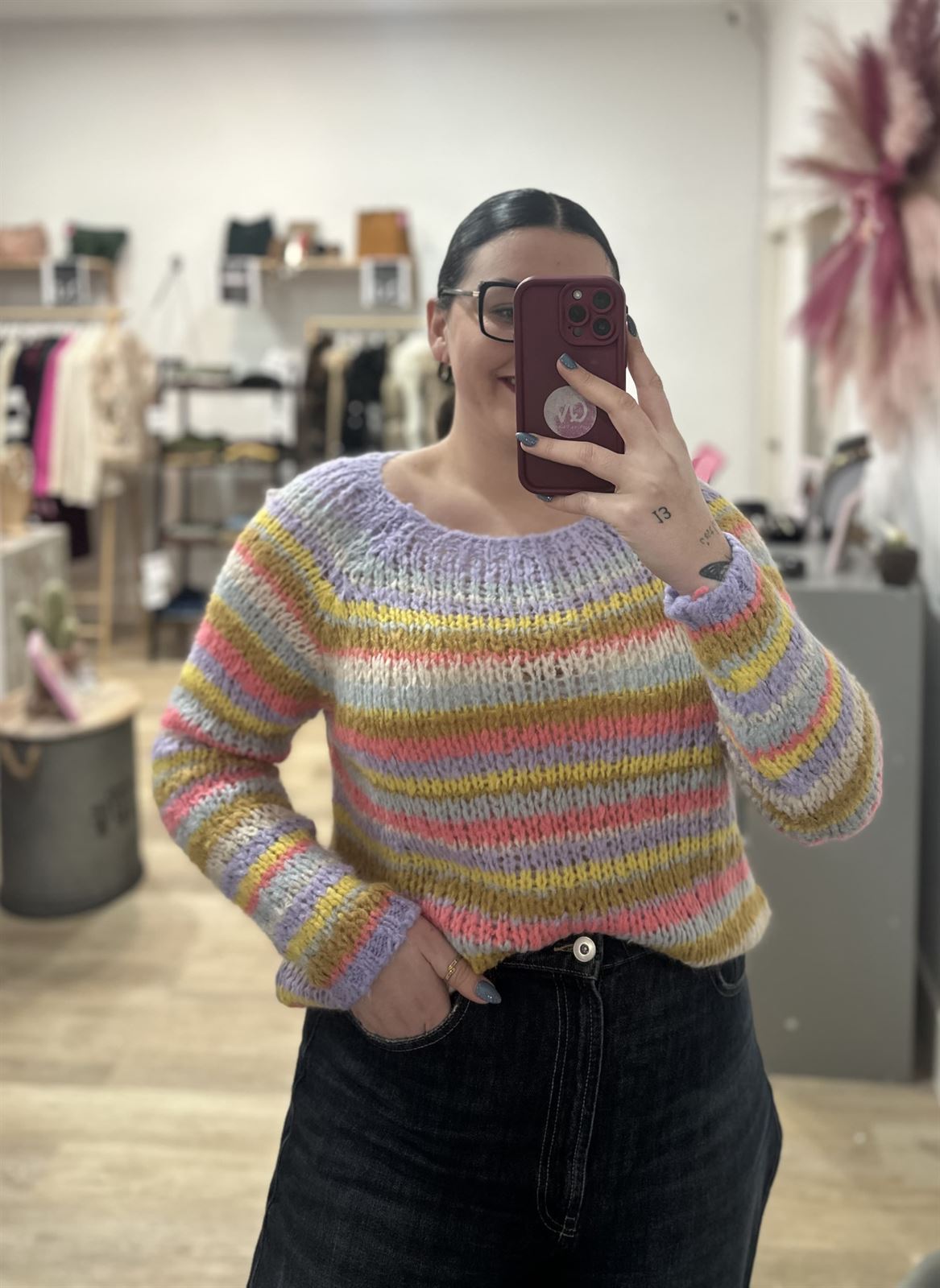 JERSEY CALADO ARCOÍRIS - Imagen 1