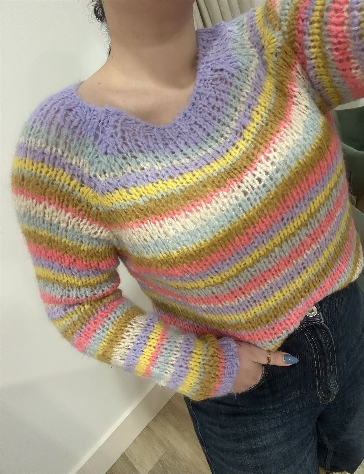 JERSEY CALADO ARCOÍRIS - Imagen 3