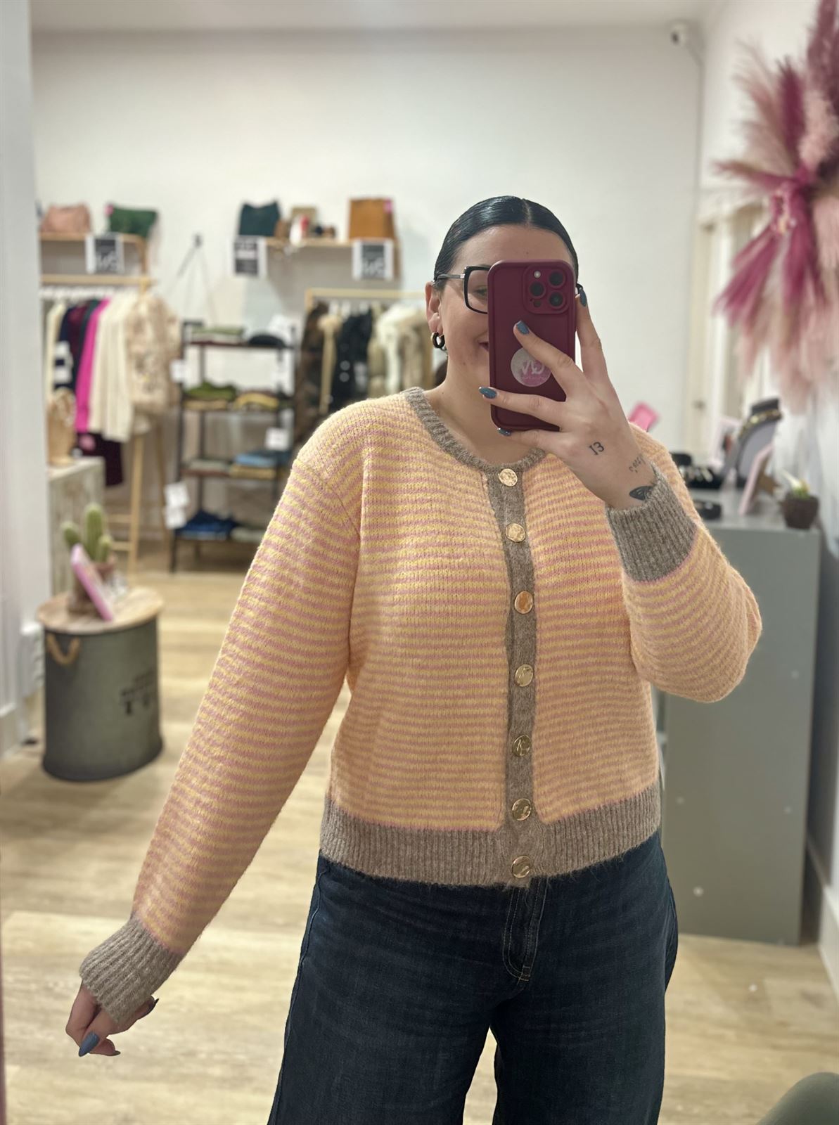 JERSEY CHAQUETA RAYAS - Imagen 2