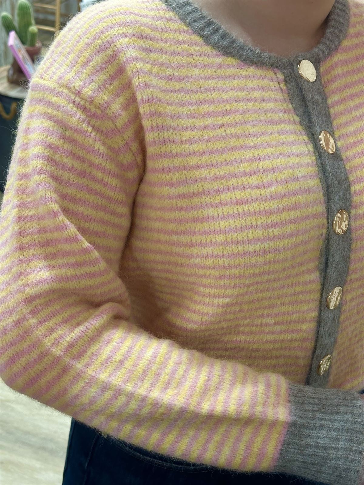 JERSEY CHAQUETA RAYAS - Imagen 3