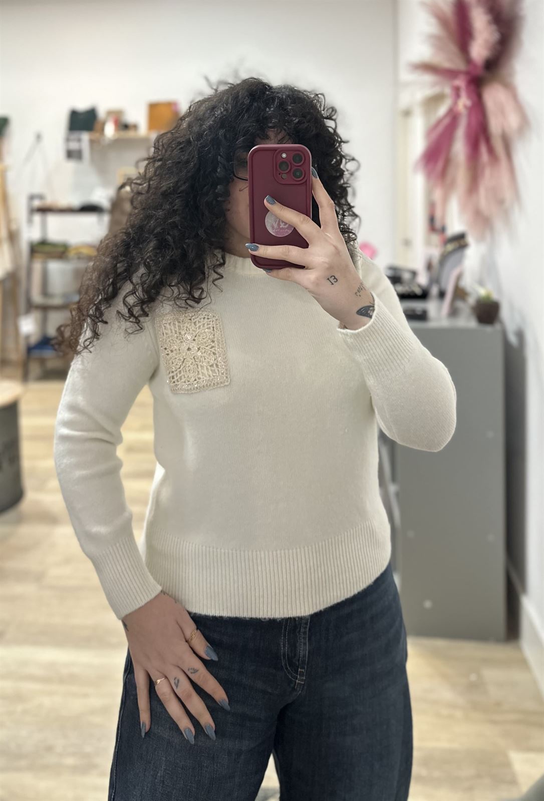 JERSEY CRUDO CROCHET - Imagen 2