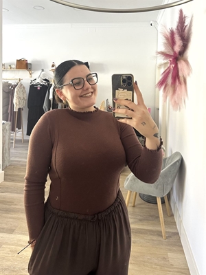 JERSEY PUNTO CHOCOLATE - Imagen 1