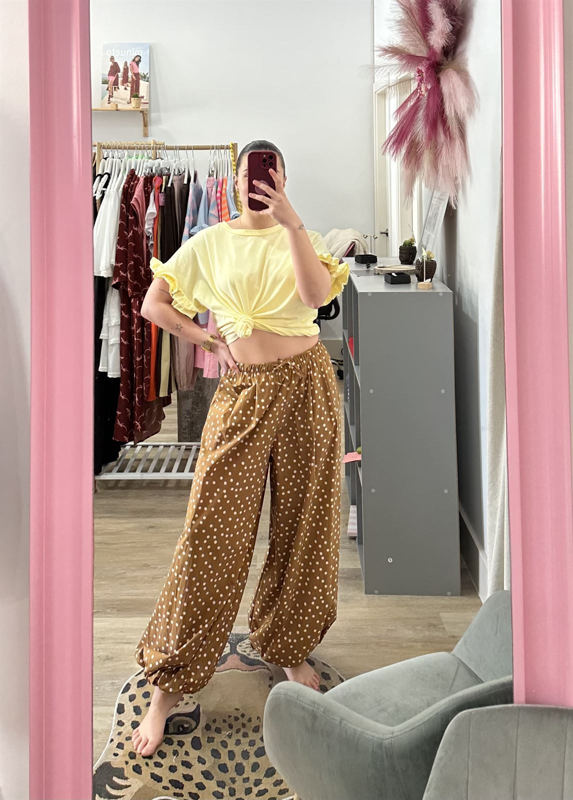 PANTALÓN BOMBACHO LUNARES - Imagen 1