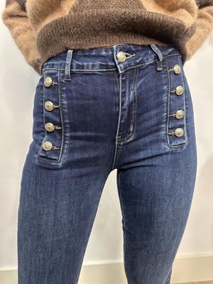 PANTALÓN CAMPANA BOTÓN - Imagen 1