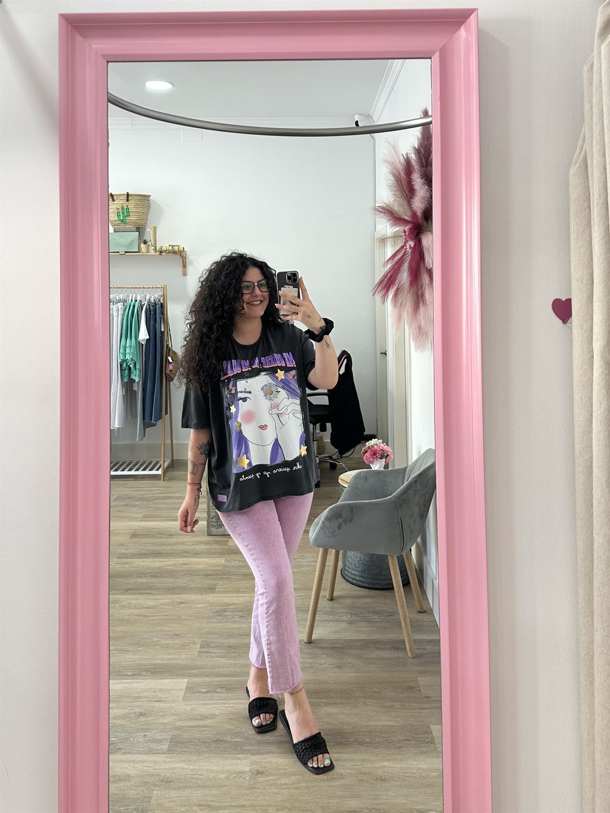 PANTALÓN FLARE LILA - Imagen 2
