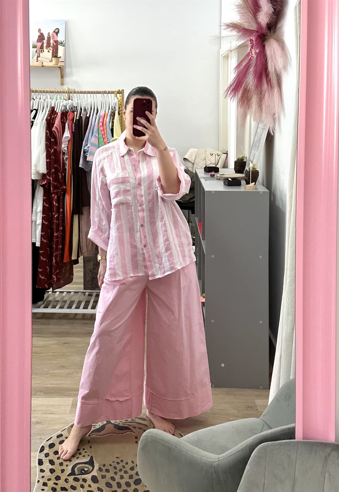 PANTALÓN MAXI ROSA - Imagen 1