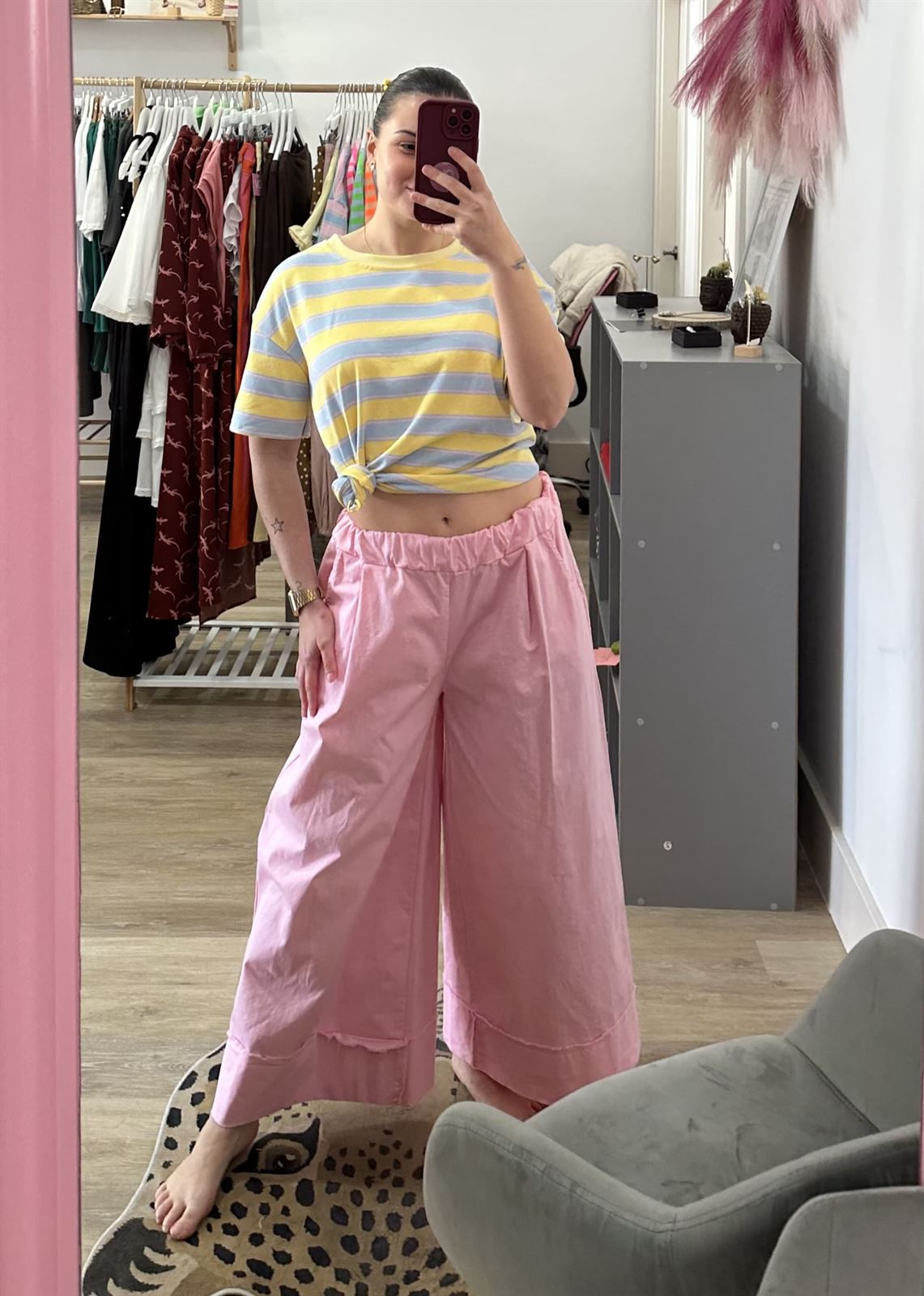 PANTALÓN MAXI ROSA - Imagen 2