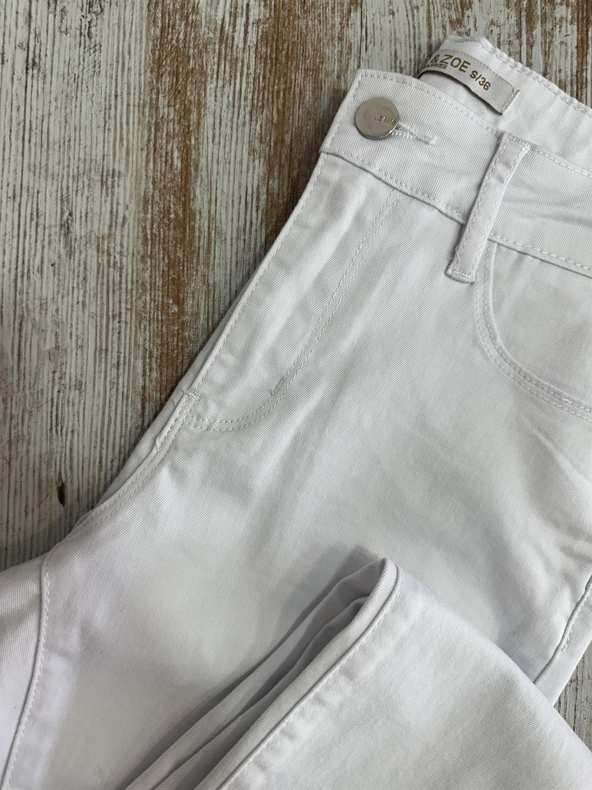 PANTALÓN PITILLO BLANCO - Imagen 1