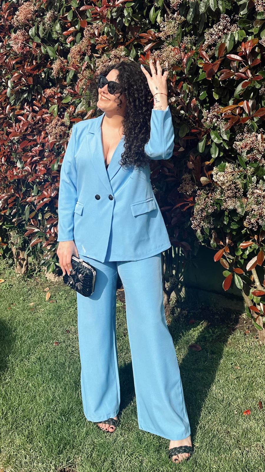 PANTALÓN TRAJE AZUL - Imagen 1